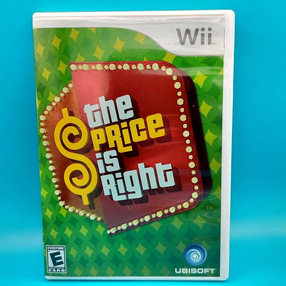 The Price Is Right Wii Video Game Ubisoft Multiplayer